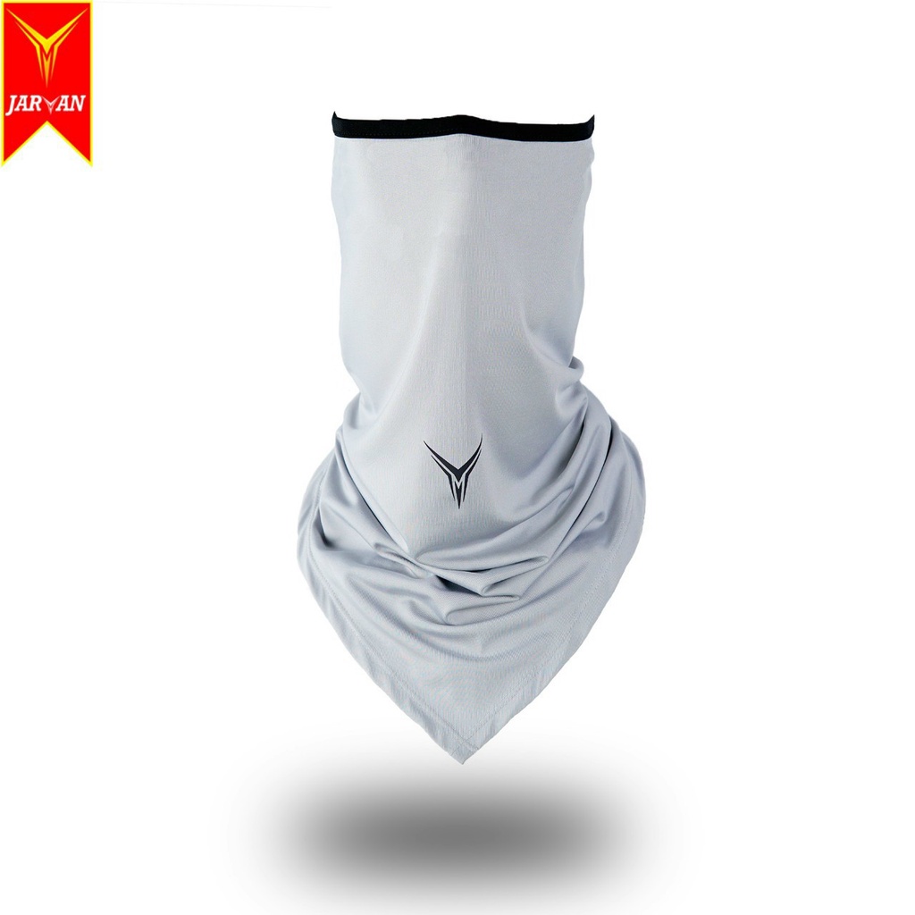 Khăn đa năng hở tai mẫu mới màu xám trơn