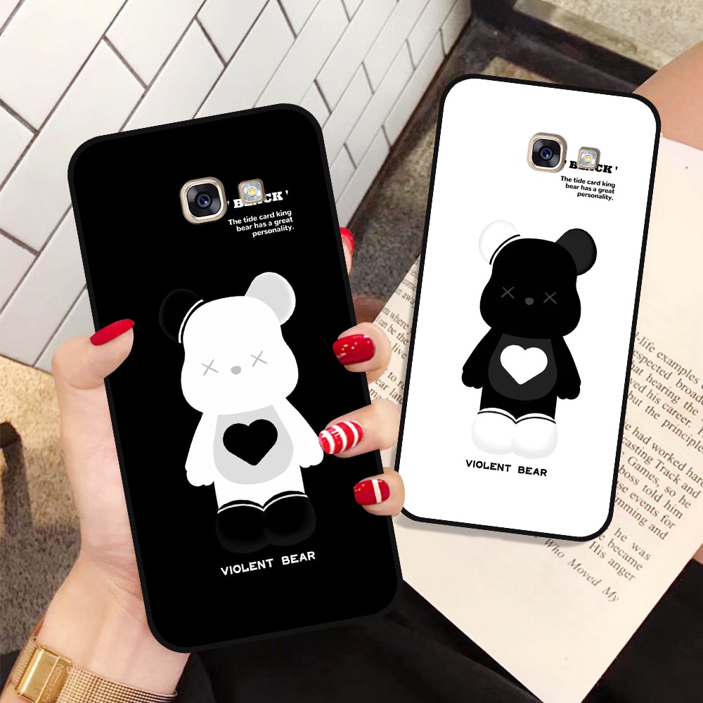 Ốp lưng Samsung A3 2017 / A5 2017 / A7 2017 in hình họa tiết Mountain, Be@rbrick dễ thương (T13 - T18)