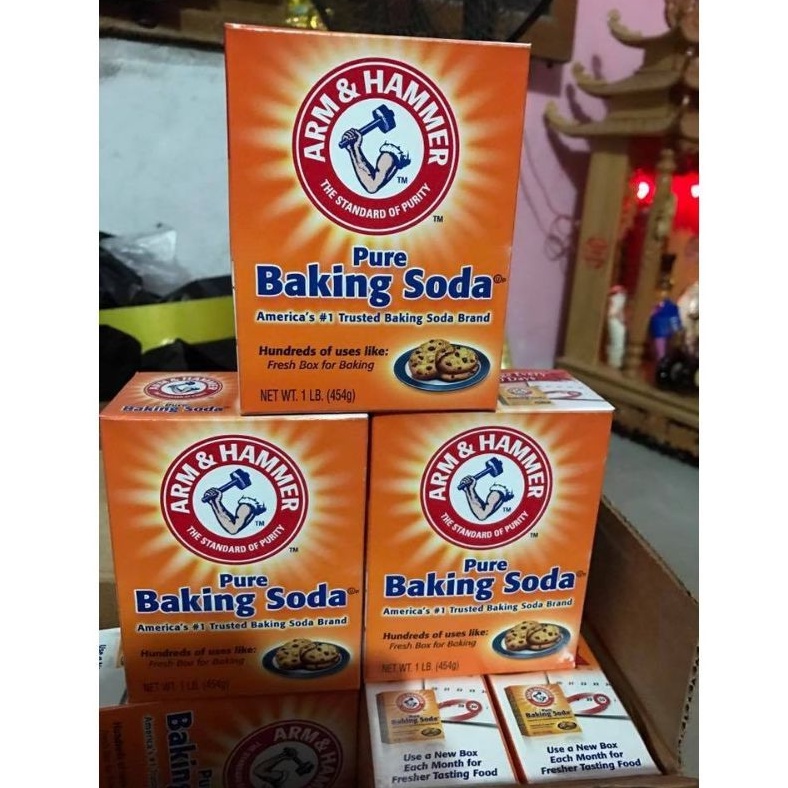 Bột baking soda đa công dụng 454g.