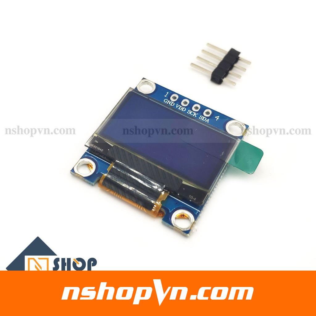 Màn hình Oled 0.96 inch giao tiếp I2C 2 màu