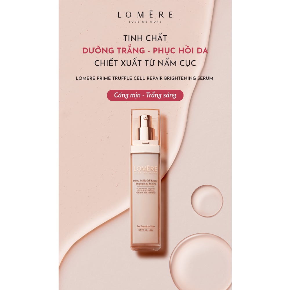 Tinh chất dưỡng trắng, mờ nám Lomere Prime Truffle Cell Repair Brightening Serum - Hàn Quốc chính Hãng