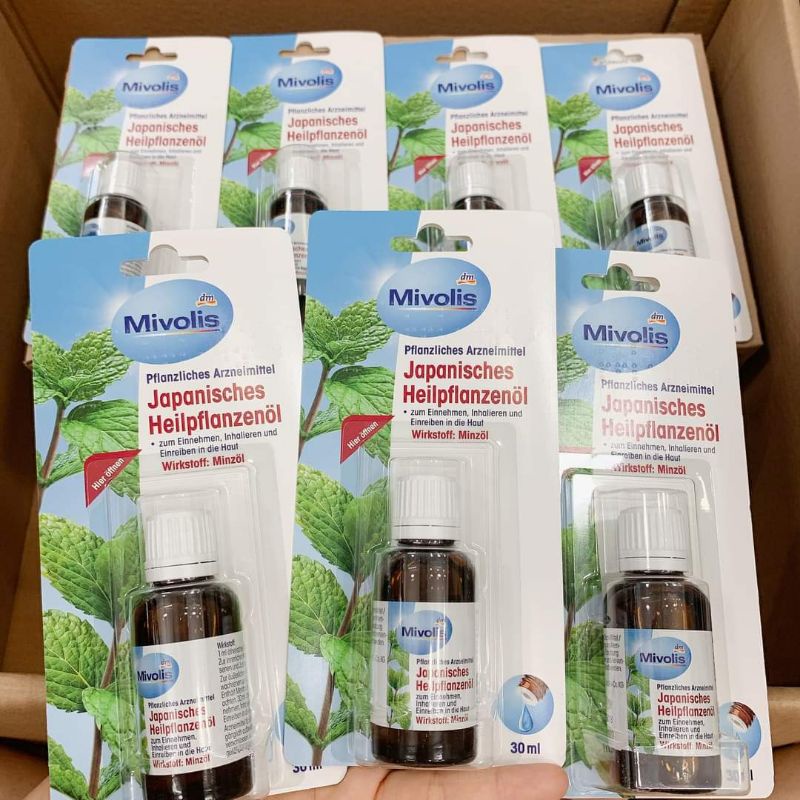 Tinh dầu bạc hà Mivolis 30ml