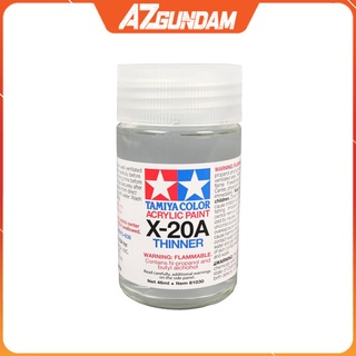 Dung dịch pha sơn gốc nước Tamiya Thinner Acrylic Paint X20A X-20A 46ml Chính hãng Tamiya Nhật Bản