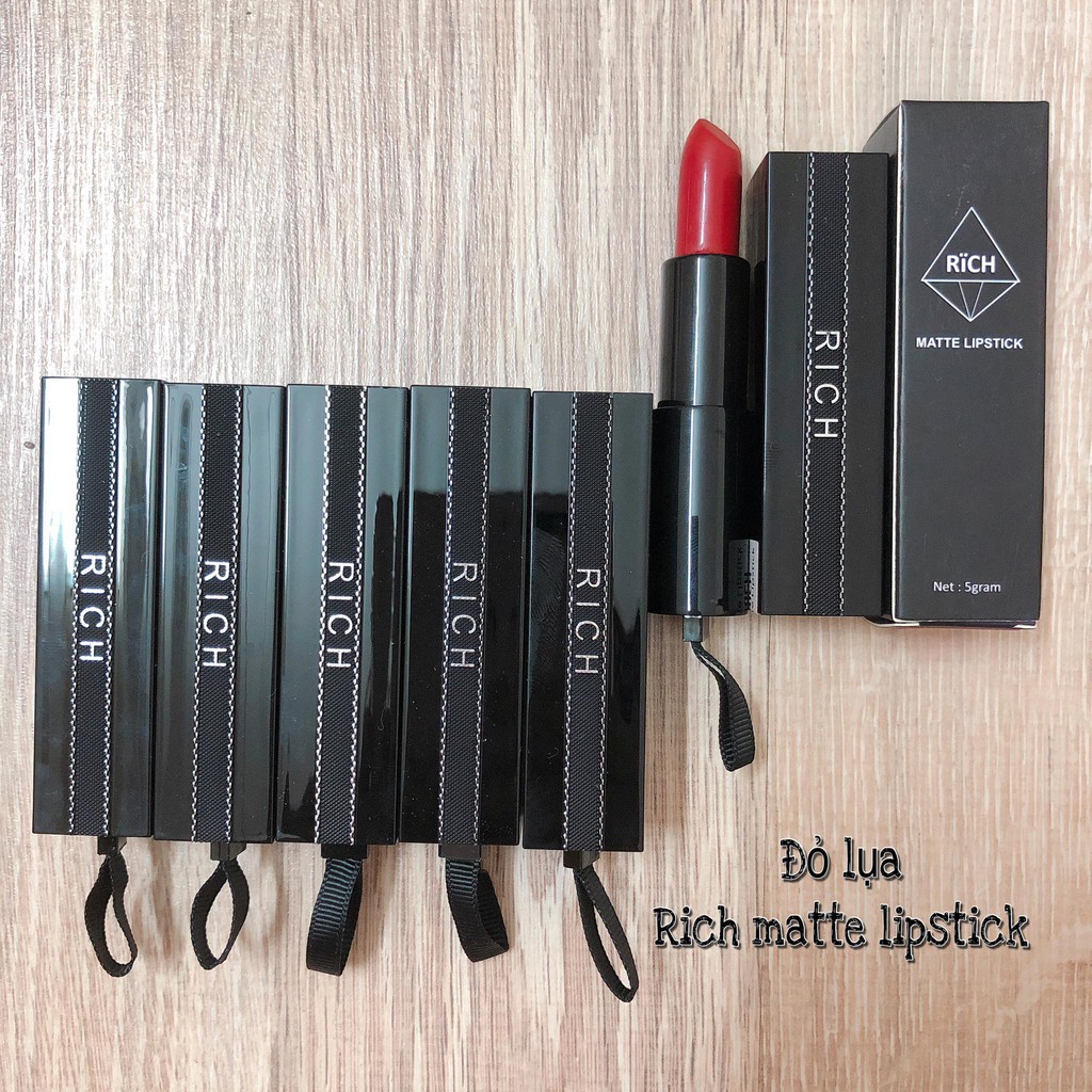 Rich Matte Lipstick - Đỏ Lụa