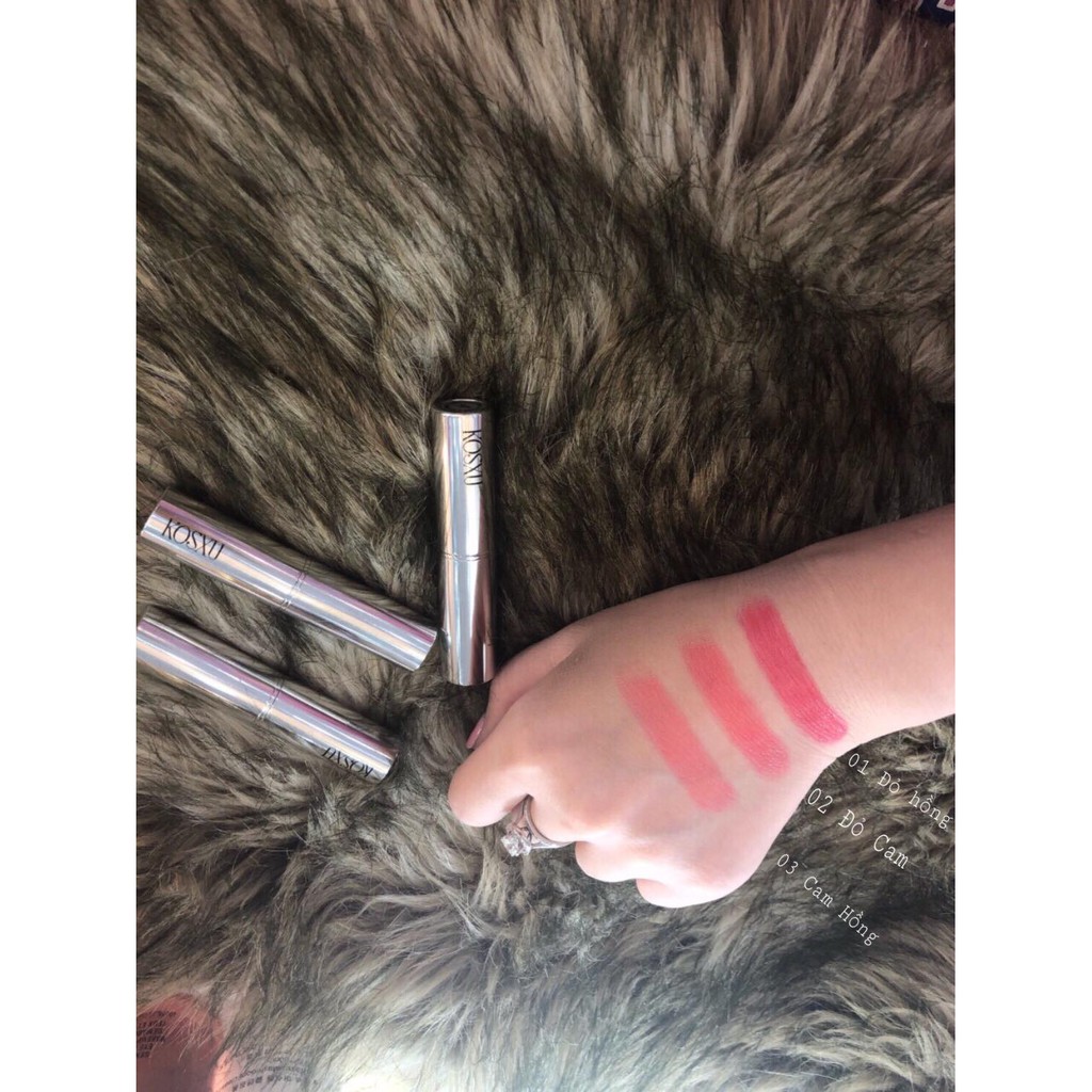 SON DƯỠNG CÓ MÀU KOSXU LIP LOVE đủ màu