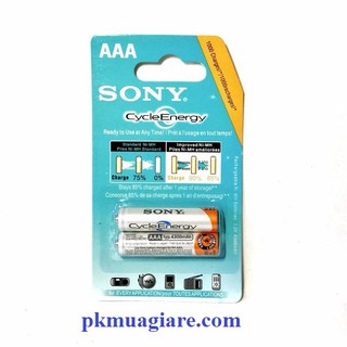 VĨ 2 PIN SẠC SONY AAA DUNG LƯỢNG 4300MAH
