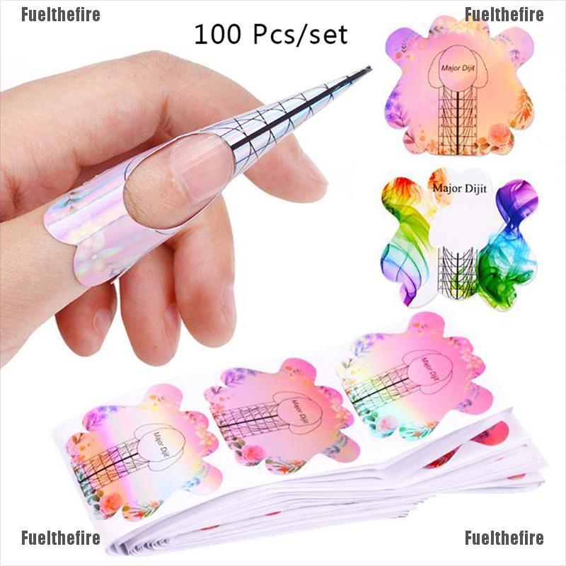 100 Miếng Dán Móng Tay