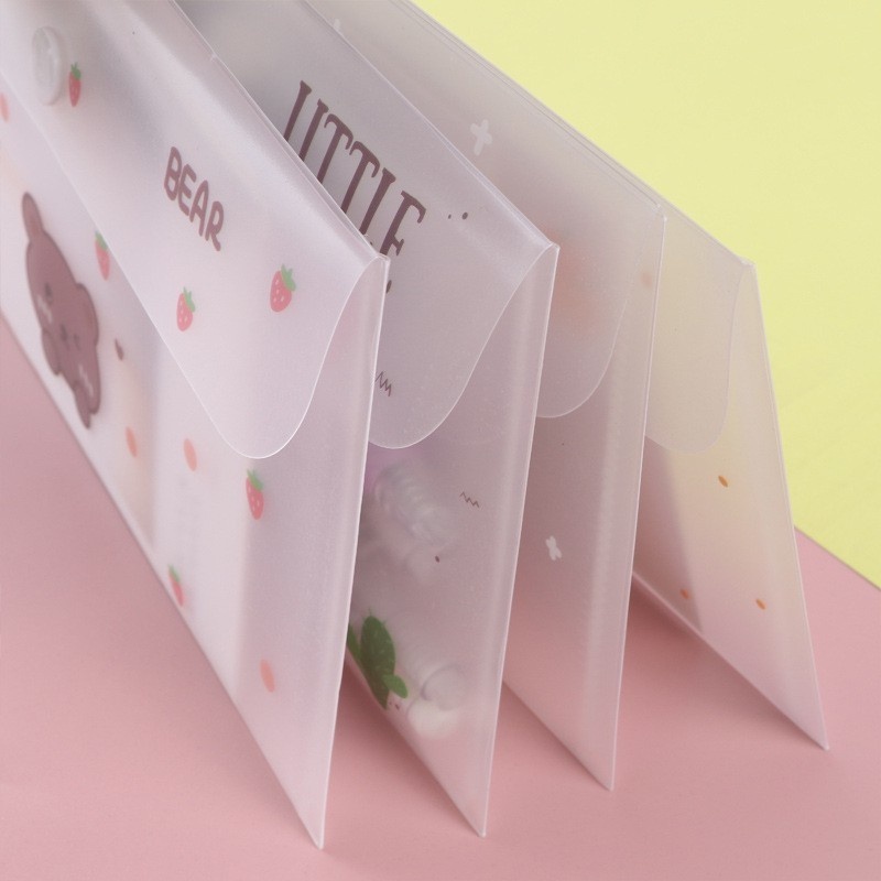 1 Túi Đựng Khẩu Trang Chống Bụi Chống Nước Họa Tiết Hoạt Hình Dễ Thương Nhỏ Gọn Cho Học Sinh