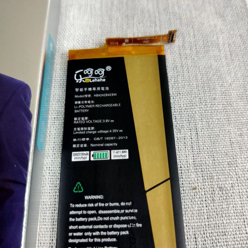 Pin Huawei Glory 6 / Glory 7i / Honor 4x HB4242B4EBW chính hãng Lehehe