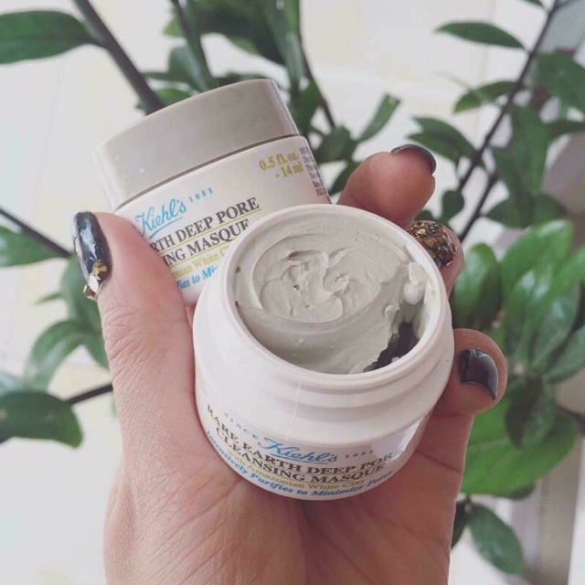 (Bill Sephora) Mặt nạ đất sét Kiehl's rare earth deep pore cleansing masque mask sét kiehls kiehl 14ml
