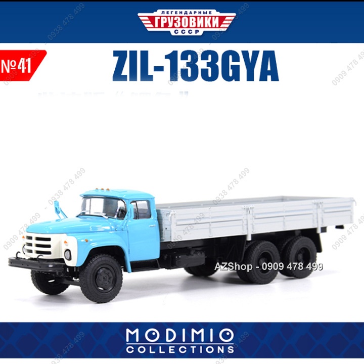 Mô Hình Hoàn Thiện Xe Vận Tải Zil 133 Gya - Nga - Tỉ Lê 1:43 - Modimo - 4306.9