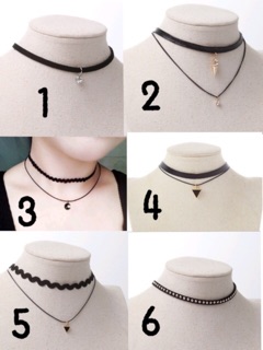 Vòng chocker nhiều mẫu