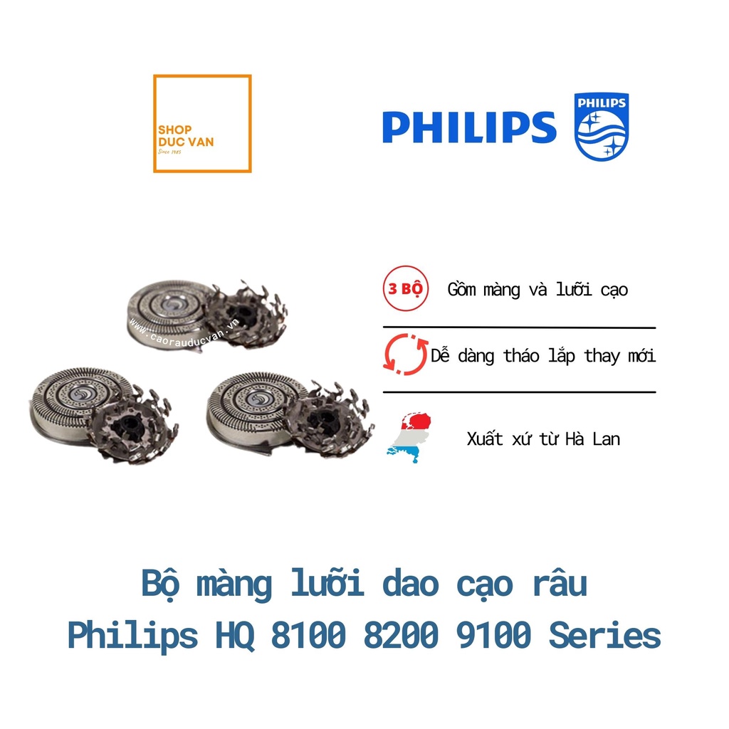 Lưỡi Dao Máy Cạo Râu Philips HQ8100 HQ8140 HQ8150 HQ8155 HQ8160 HQ9100 HQ9140 HQ9160 HQ9161 HQ9170 H