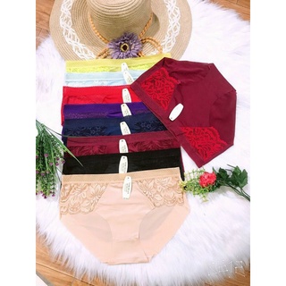 Quần lót su ren hông- set 10 quần lót su phối ren siêu đẹp