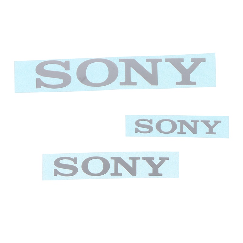 Miếng Dán Logo Kim Loại Trang Trí Máy Ảnh / SONY