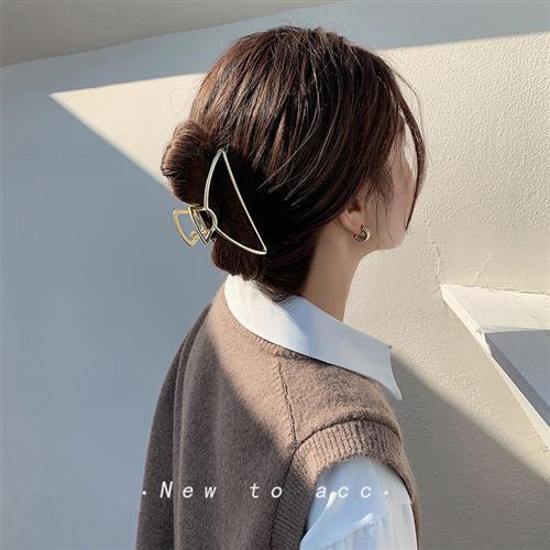 Kẹp tóc kim loại cỡ lớn Hàn Quốc