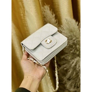 vi nữ mini nhiều ngăn đeo chéo size 13cm