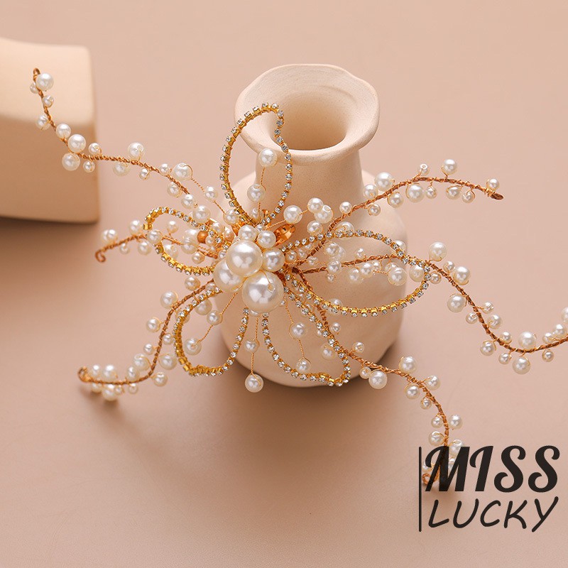 Lược cài tóc kiểu dáng thời trang thanh tú dành cho cô dâu