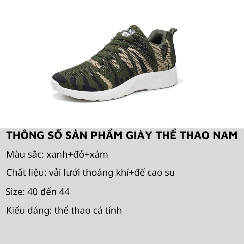 Giày Thể Thao Nam Sneaker Thoáng Khí Năng Động Trẻ Trung Cổ  Vừa Nhiều Màu GNA03 SUNO STORE