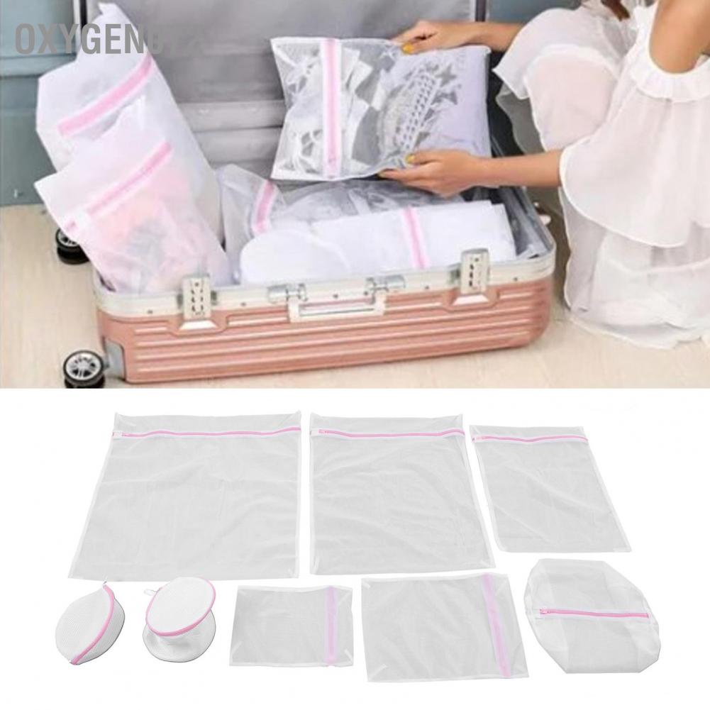 Set 8 Túi Lưới Giặt Đồ Đa Năng Có Thể Tái Sử Dụng
