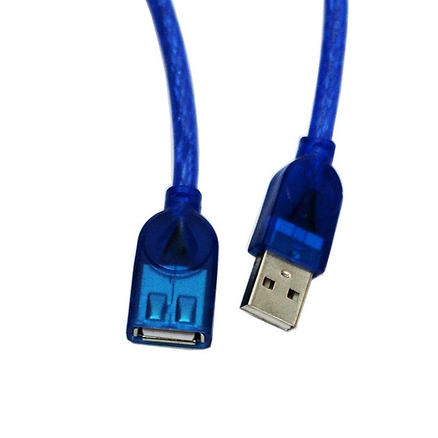 Dây Nối Dài Usb 1.5M Xanh Cáp Nối Dài Chống Nhiễu 2 Đầu Siêu Bền