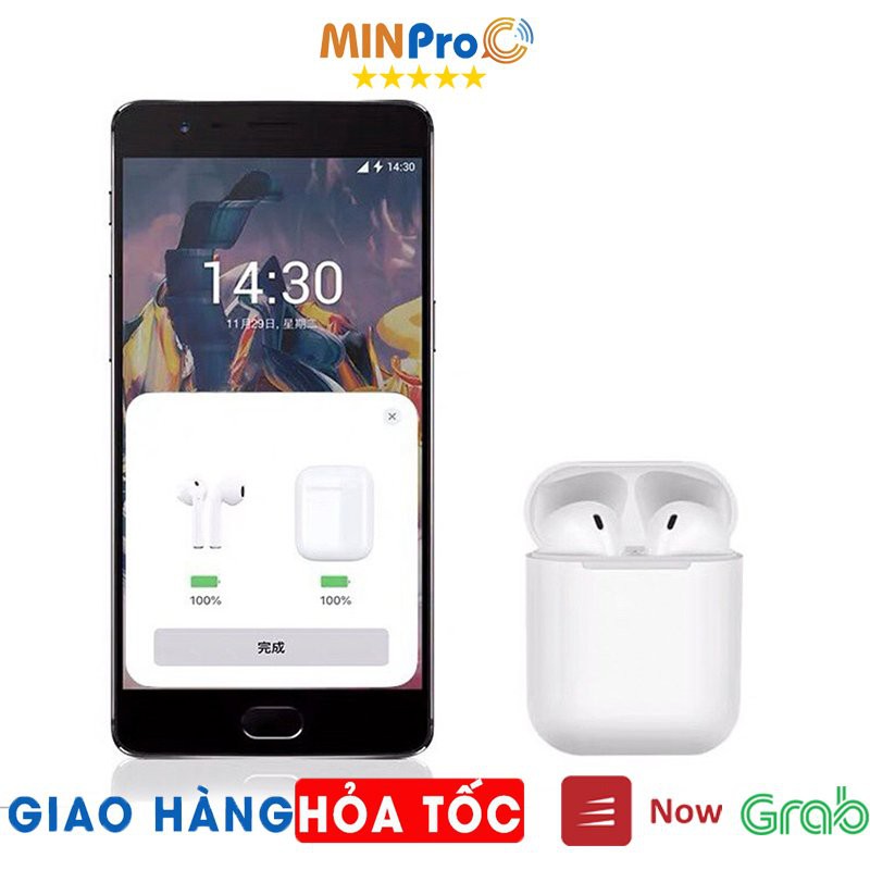 Tai nghe bluetooth i12 TWS, tai nghe iphone không dây, chơi game, giá rẻ MINPRO | BigBuy360 - bigbuy360.vn