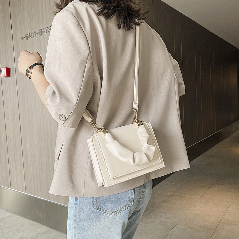 Túi Đeo Chéo Hình Vuông Cỡ Nhỏ Phong Cách Hong Kong Thời Trang Cho Nữ