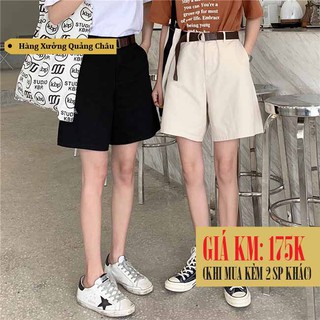 Quần shorts lửng khaki Ulzzang Quảng Châu QLK6