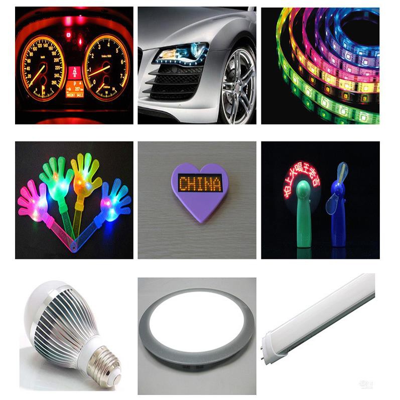 Set 200 Đèn led 0805 0805 Có Màu Sắc Bắt Mắt ic 0805