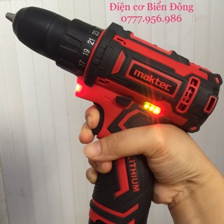 Máy khoan pin 🌈 FREESHIP🌈 Bộ 3 phụ kiện máy khoan pin MAKTEC 12V khoan sắt gỗ tôn bắt vít