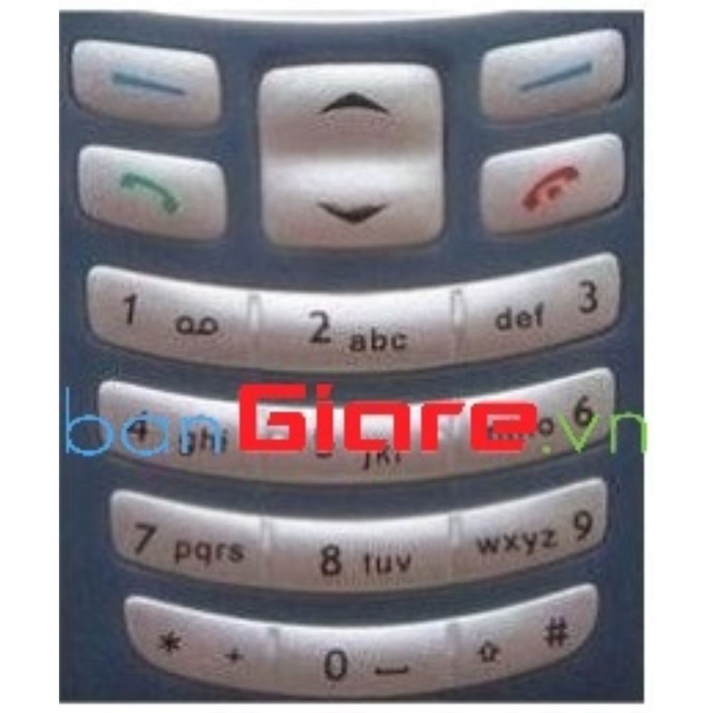 PHÍM NOKIA 2100 MÀU TRẮNG
