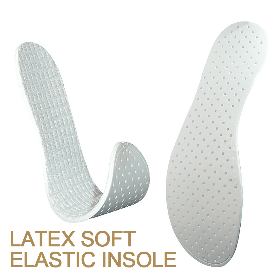 Miếng Lót Giày Thể Thao Bằng Cao Su Latex Mềm Thoáng Khí Thấm Hút Mồ Hôi Thoáng Khí Cao Cấp