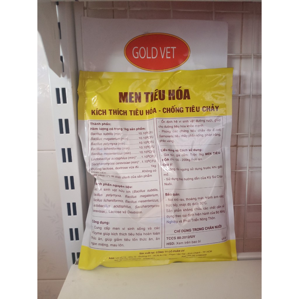 [Giá rẻ] Men tiêu hóa (1 kg)- tăng trọng cho gà, vịt, heo, bò, dê, cừu