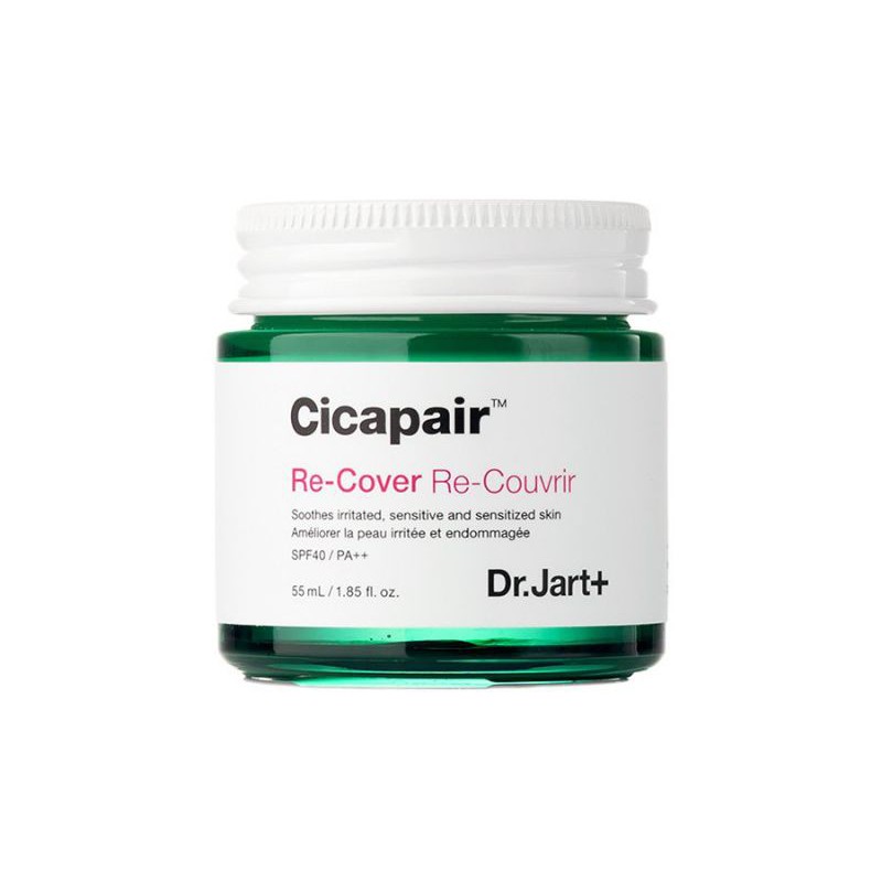 Kem dưỡng và phục hồi da tổn thương Dr.Jart+ Cicapair Re-Cover 55ml