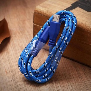 Cáp Sạc Micro Usb Bọc Vải Dù Dài 1m H3u5 Cho Android