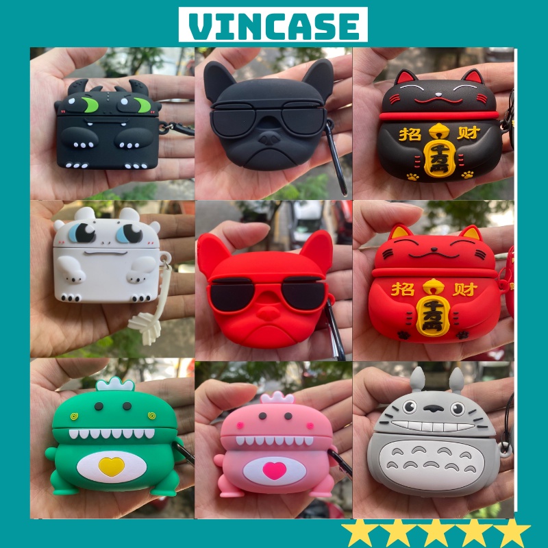 Vỏ Bảo Vệ Tai Nghe Hình Thú AP Pro ,Ốp Tai Nghe AP Pro-Vincase
