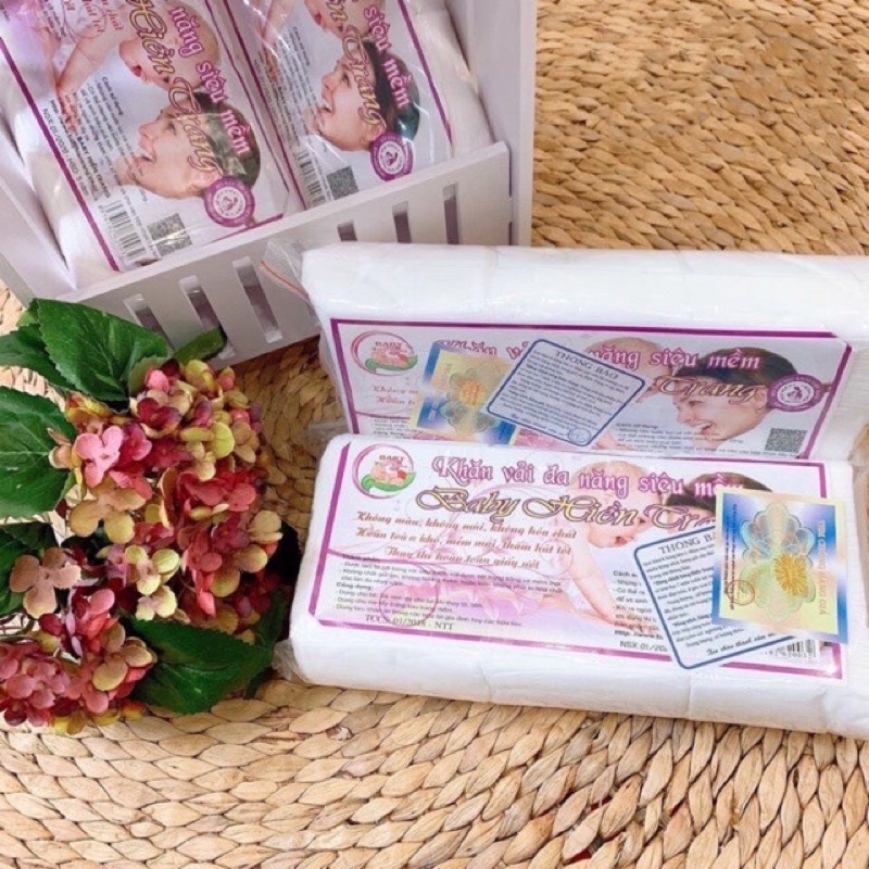 Khăn khô, giấy khô đa năng Baby Hiền Trang loại 200gram
