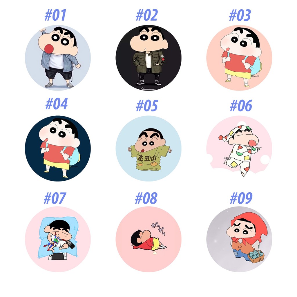 Giá Đỡ Điện Thoại POPSOCKET Quấn Tai Nghe in hình SHIN