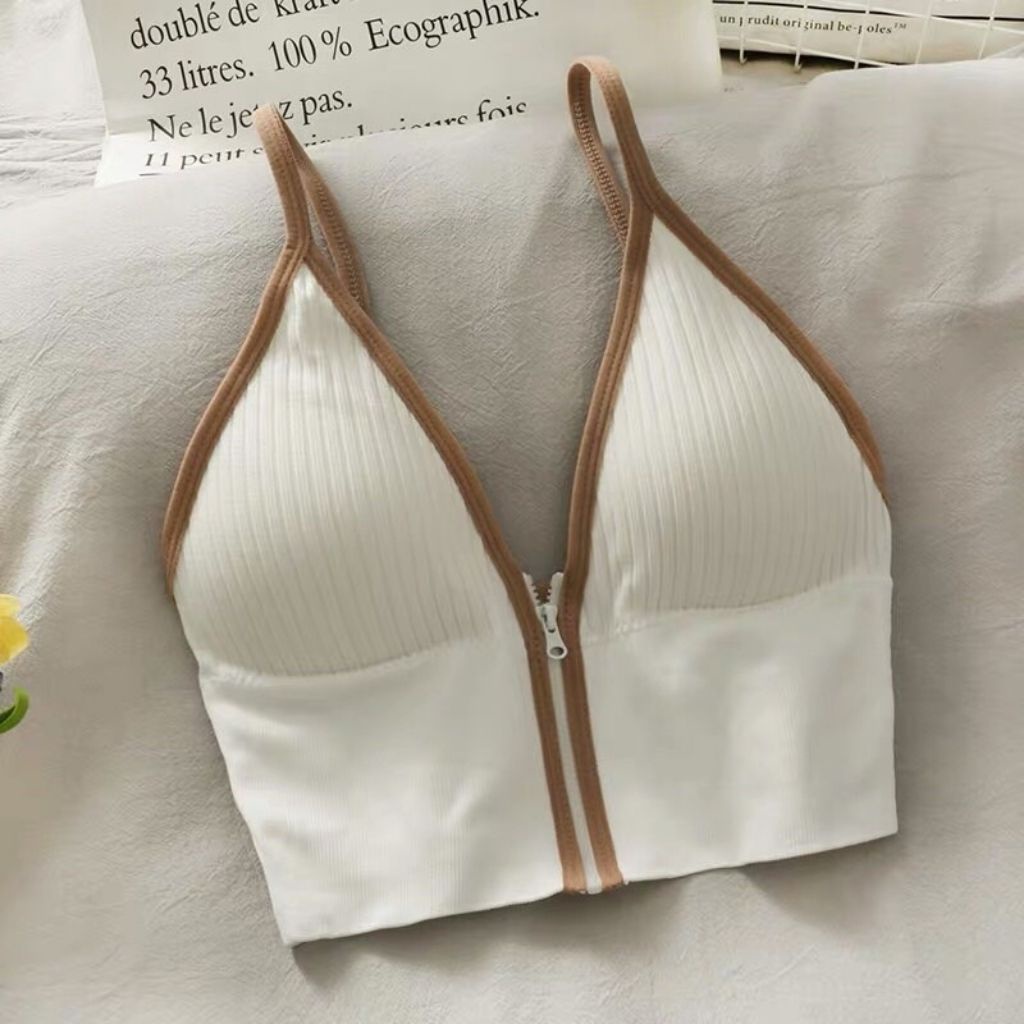 Áo Bra 2 Dây Len Tăm Siêu Xịn FREESHIP Bra Tập Gym Nữ - Áo Ngực Không Gọng Mút Mỏng
