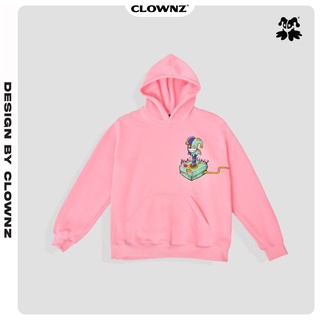 Áo khoác hoodie local brand Clownz Game chất nỉ bông dày dặn, form rộng unisex