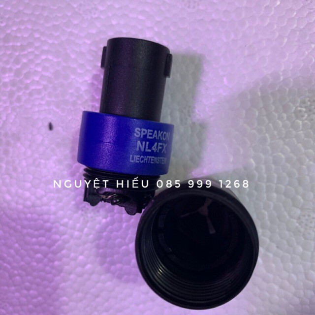[VN] Jack cắm loa SPEAKON NEUTRIK NL4FX