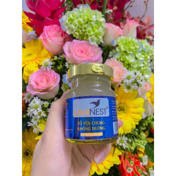 Tổ yến chưng không đường 28% yến - 5 hủ tặng 1 hủ