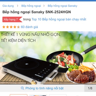 Bếp hồng ngoại sanaky