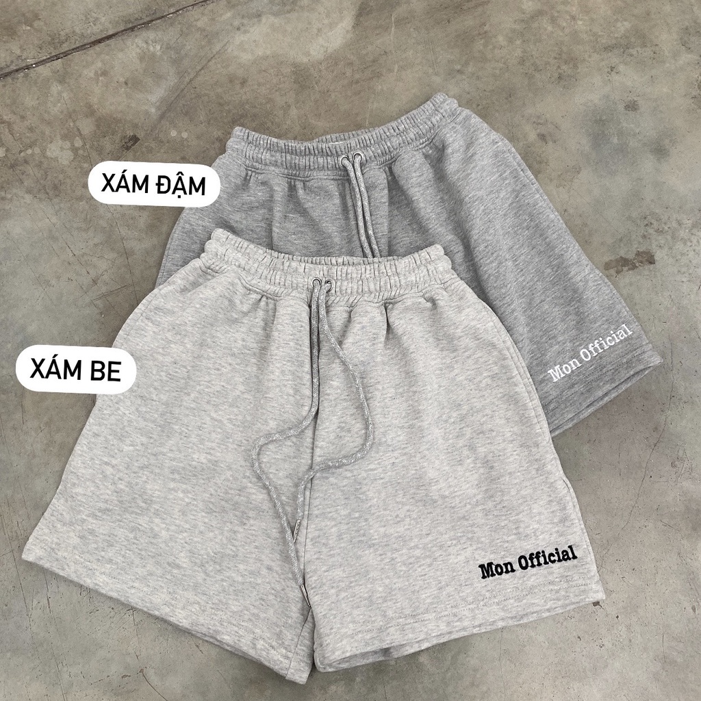 SS0322 Quần short, quần đùi nữ chất vải nỉ cua Mon Official | BigBuy360 - bigbuy360.vn