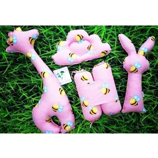 H01-RẬP GIẤY GỐI 4in1 (HƯƠU+THỎ+MÂY+CHẶN)