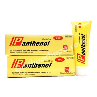 Kem bôi bỏng, rạn da Panthenol 20gram