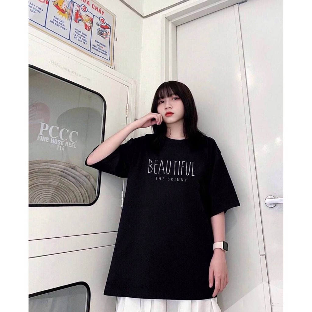 Áo thun nữ cotton in chữ phong cách basic cực đẹp Design By TATO