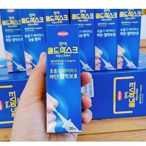 Xịt Mũi Hanmi Cold Mask Nasal Spray Hàn Quốc 20ml