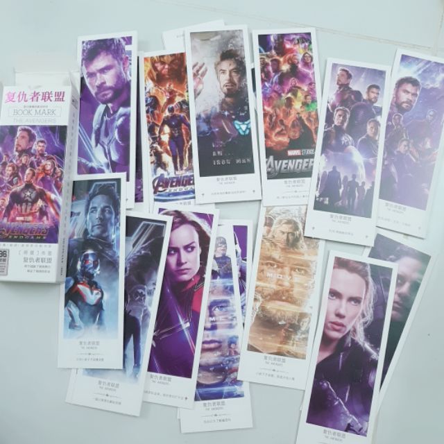 Bookmark chặn sách Avengers End game