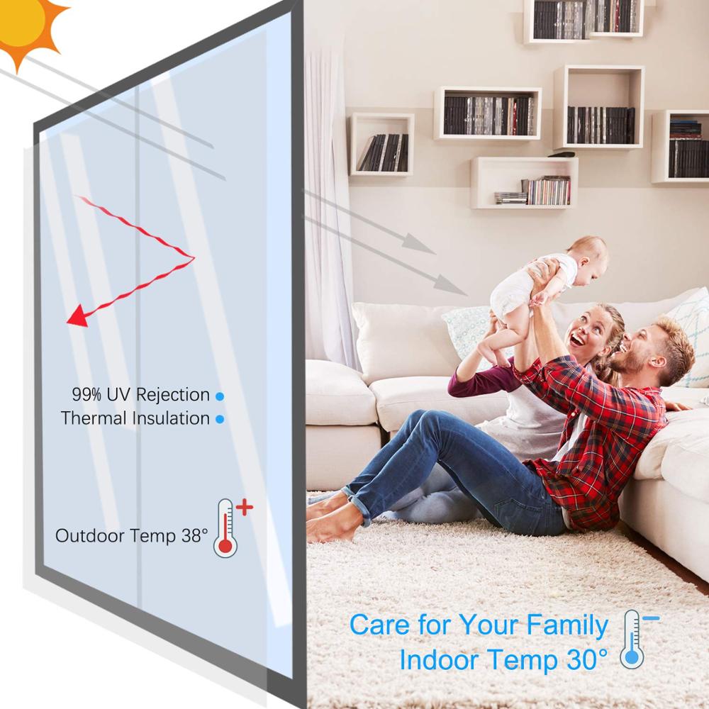 Cuộn Phim Dán Kính Cửa Sổ Chống Nhìn Trộm 1 / 5m
